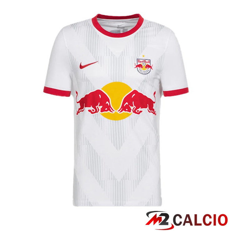 Maglie Calcio Personalizzate,Tute Calcio Squadre,Maglia Nazionale Italiana Calcio | Maglie Calcio FC Red Bull Salzburg Prima Bianco 2022/2023