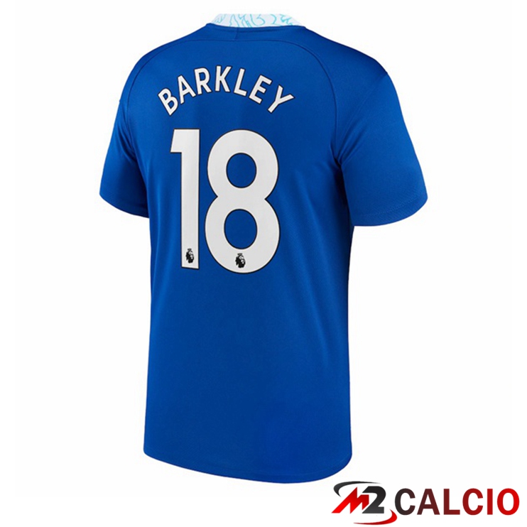 Maglie Calcio Personalizzate,Tute Calcio Squadre,Maglia Nazionale Italiana Calcio | Maglie Calcio FC Chelsea (Barkley 18) Prima Blu 2022/2023