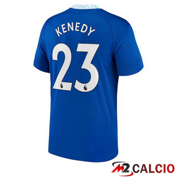 Maglie Calcio Personalizzate,Tute Calcio Squadre,Maglia Nazionale Italiana Calcio | Maglie Calcio FC Chelsea (Kenedy 23) Prima Blu 2022/2023