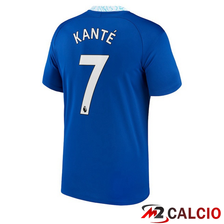 Maglie Calcio Personalizzate,Tute Calcio Squadre,Maglia Nazionale Italiana Calcio | Maglie Calcio FC Chelsea (Kanté 7) Prima Blu 2022/2023