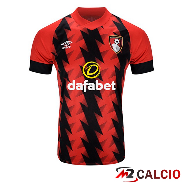 Maglie Calcio AFC Bournemouth Prima Rosso Nero 2022/2023