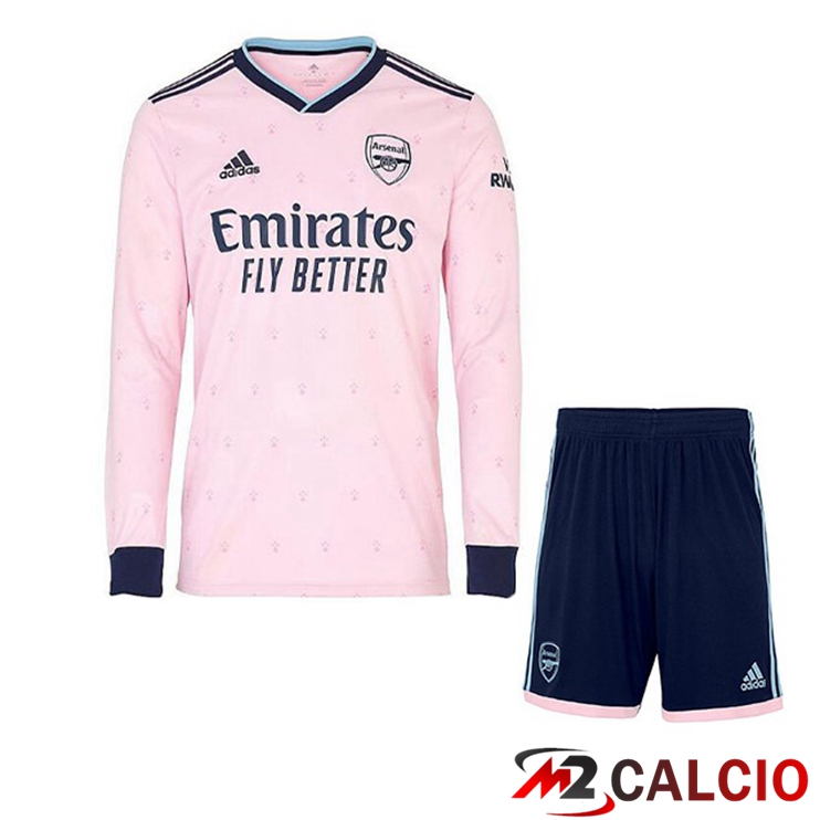 Maglie Calcio Personalizzate,Tute Calcio Squadre,Maglia Nazionale Italiana Calcio | Maglie Calcio Arsenal Bambino Portiere Manica Lunga Blu 2022/2023