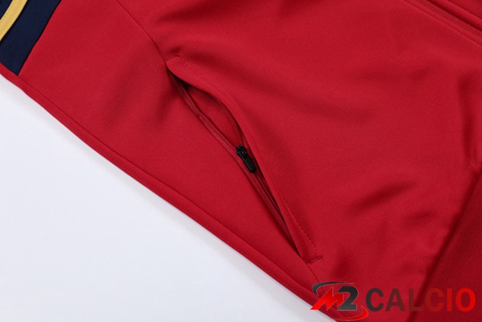 Insieme Tuta Calcio - Giacca Afc Ajax Rosso 2022/2023