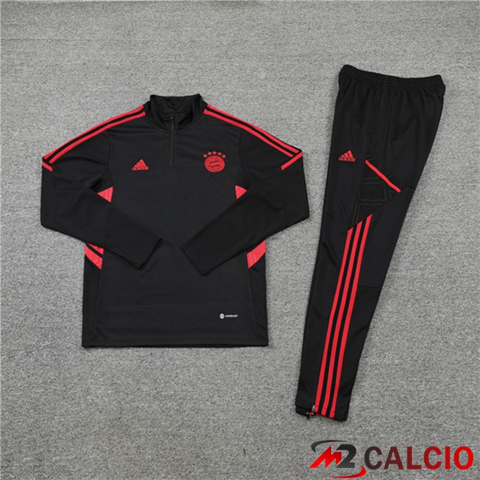Insieme Tuta Calcio Bayern Monaco Nero 2022/2023