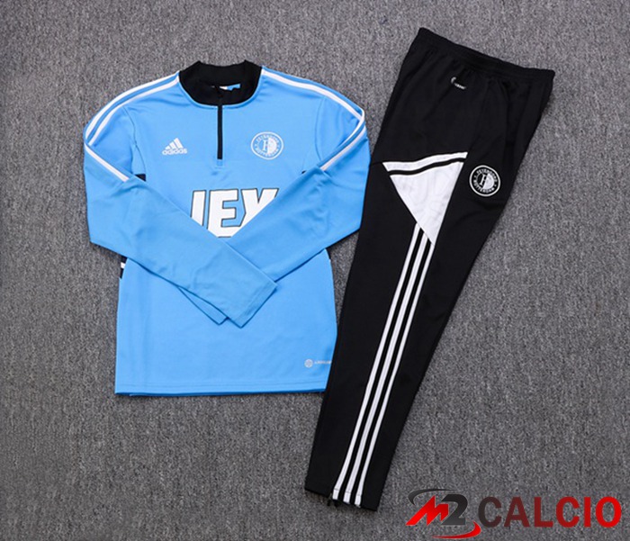 Insieme Tuta Calcio Feyenoord Blu 2022/2023