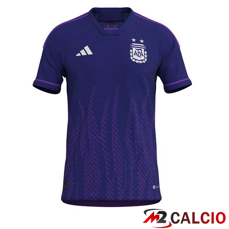 Maglie Calcio Personalizzate,Tute Calcio Squadre,Maglia Nazionale Italiana Calcio | Maglie Calcio Argentina Seconda Viola Coppa Del Mondo 2022