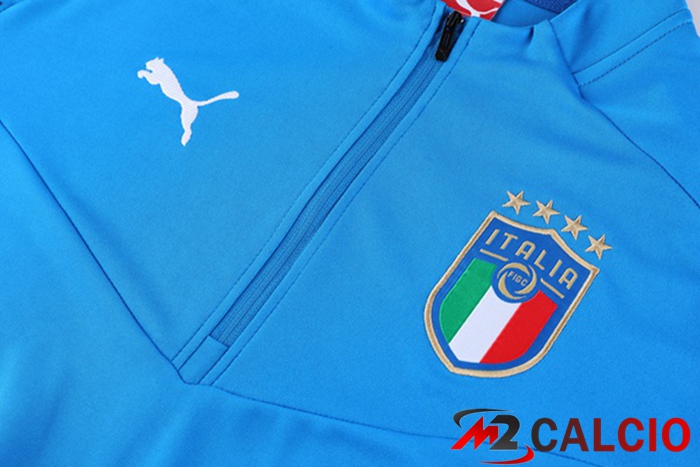 Insieme Tuta Calcio Italia Blu 2022/2023