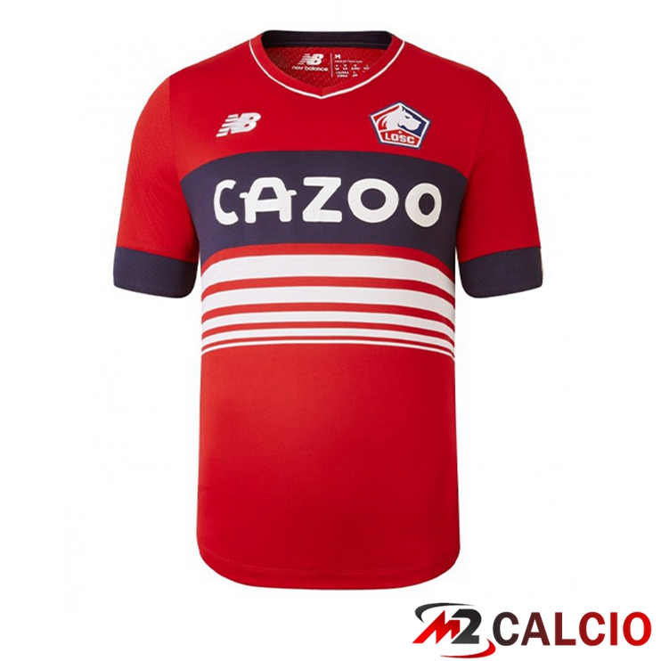 Maglie Calcio Lille OSC Prima Rosso 2022/2023
