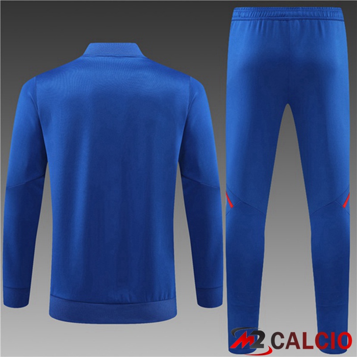 Insieme Tuta Calcio - Giacca Lyon OL Blu 2022/2023