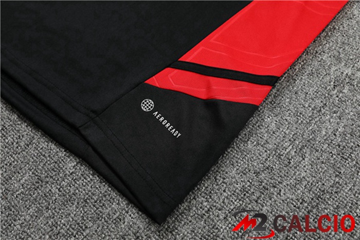 T Shirt Allenamento Bayern Monaco + Shorts Nero 2022/2023