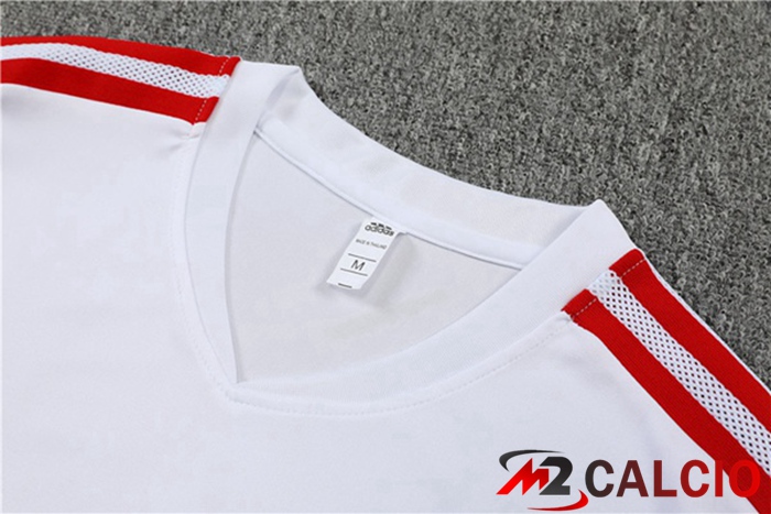 T Shirt Allenamento Bayern Monaco + Shorts Bianco 2022/2023