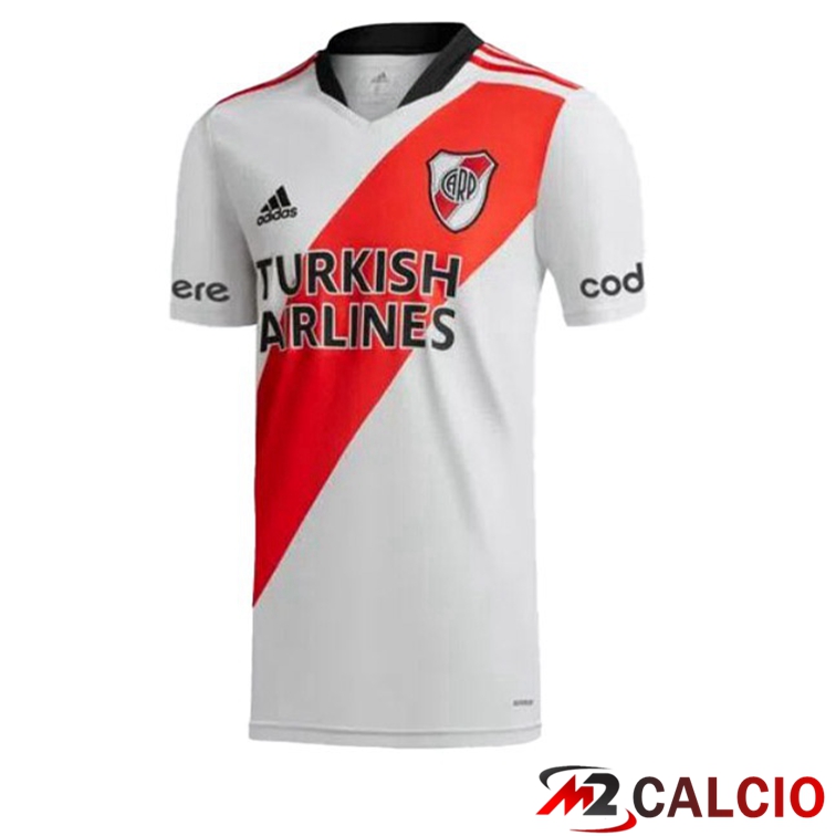 Maglie Calcio Personalizzate,Tute Calcio Squadre,Maglia Nazionale Italiana Calcio | Maglie Calcio River Plate Prima Bianco Rosso 2022/2023