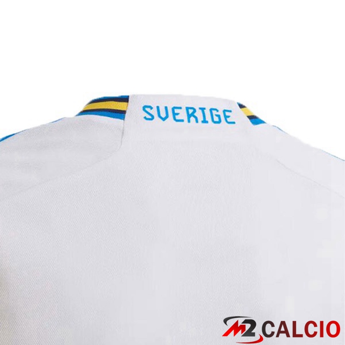 Maglie Calcio Svezia Seconda Bianco 2022/2023