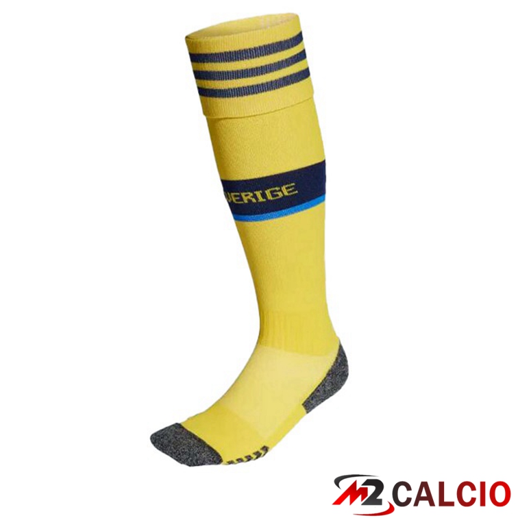 Maglie Calcio Personalizzate,Tute Calcio Squadre,Maglia Nazionale Italiana Calcio | Calzini Calcio Svezia Prima Giallo 2022/2023