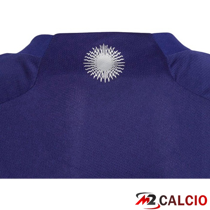 Maglie Calcio Argentina Seconda Porpora Coppa del Mondo 2022