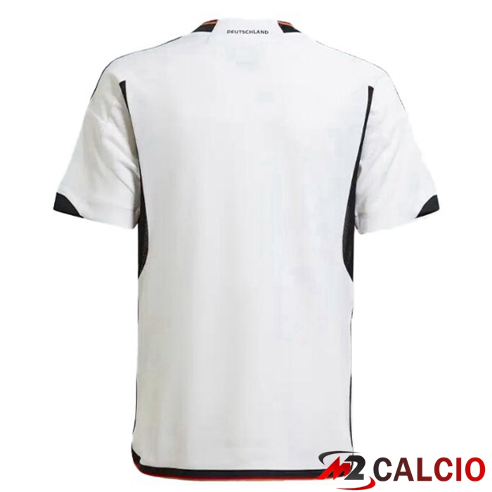 Maglie Calcio Germania Prima Nero Bianco Coppa del Mondo 2022