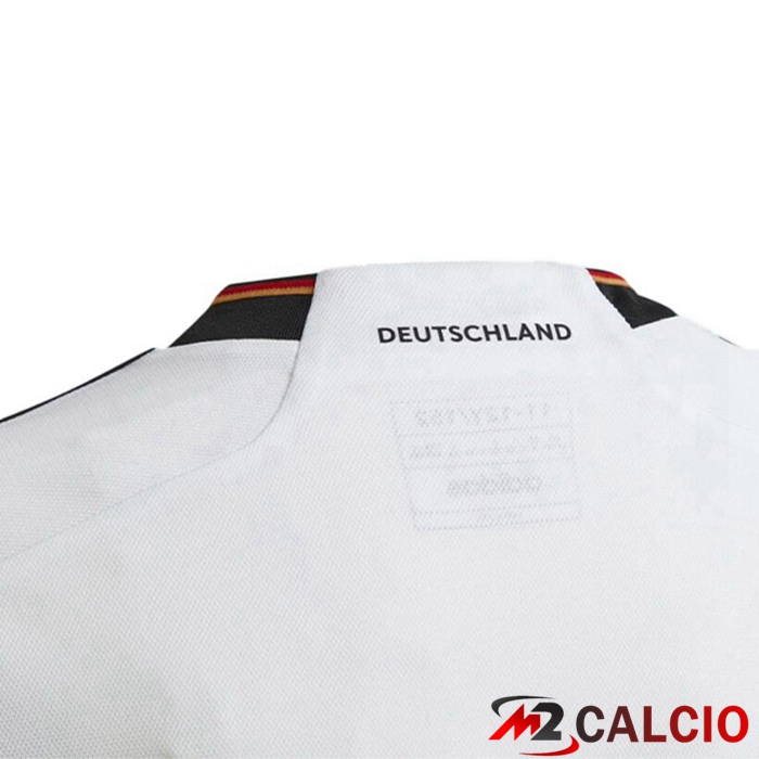 Maglie Calcio Germania Prima Nero Bianco Coppa del Mondo 2022