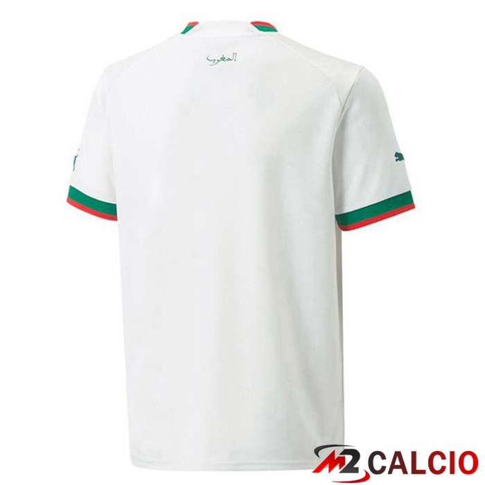 Maglie Calcio Marocco Seconda Bianco 2022/2023