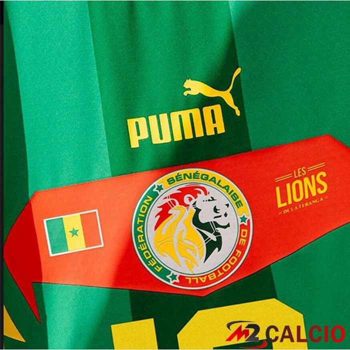 Maglie Calcio Senegal Seconda Verde Coppa del Mondo 2022