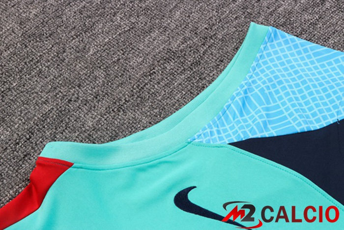 Canotta Calcio FC Barcellona + Shorts Verde 2022/2023