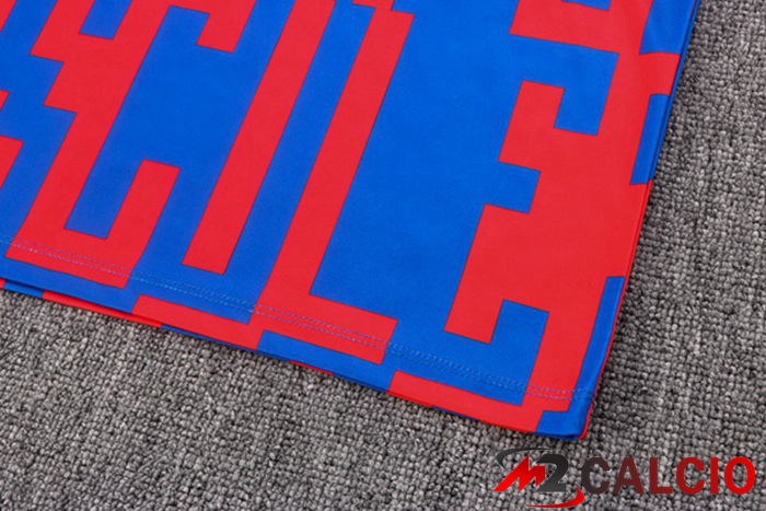 Canotta Calcio FC Barcellona + Shorts Blu Rosso 2022/2023