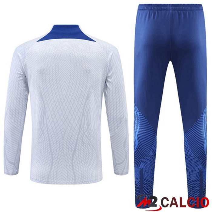 Tuta Calcio Francia Bianco 2022/2023