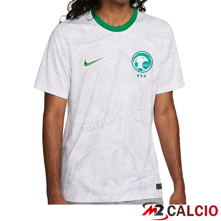Maglie Calcio Personalizzate,Tute Calcio Squadre,Maglia Nazionale Italiana Calcio | Maglie Calcio Arabia Saudita Prima Bianco Coppa del Mondo 2022