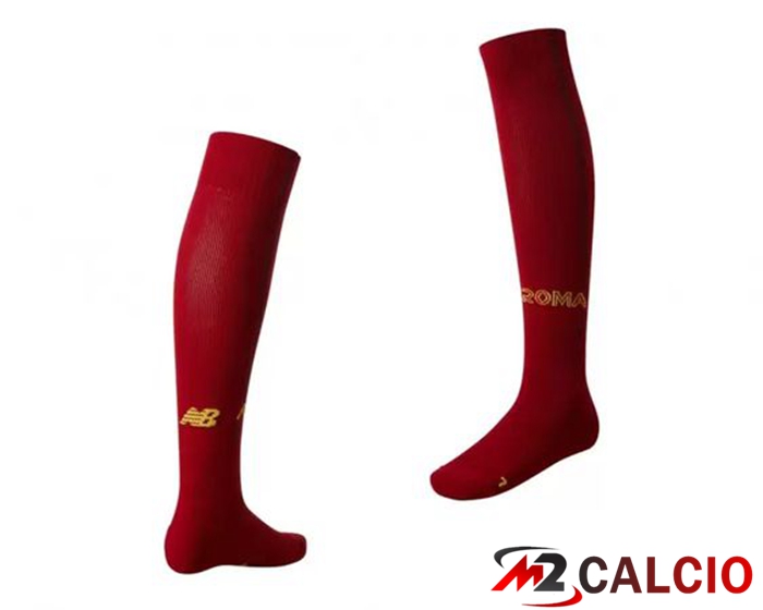 Insieme Maglie Calcio AS Roma Prima (Pantaloncini + Calzini) 2022/2023