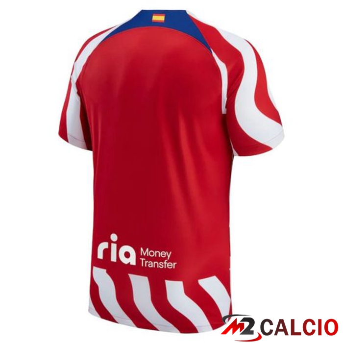Insieme Maglie Calcio Atletico Madrid Prima (Pantaloncini + Calzini) 2022/2023