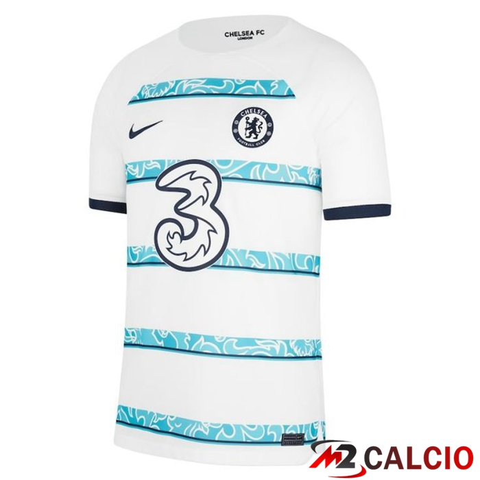 Insieme Maglie Calcio FC Chelsea Seconda (Pantaloncini + Calzini) 2022/2023