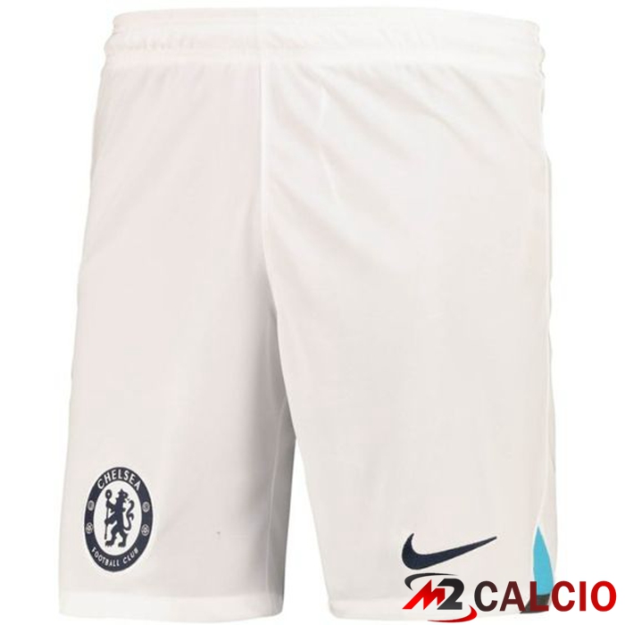 Insieme Maglie Calcio FC Chelsea Seconda (Pantaloncini + Calzini) 2022/2023