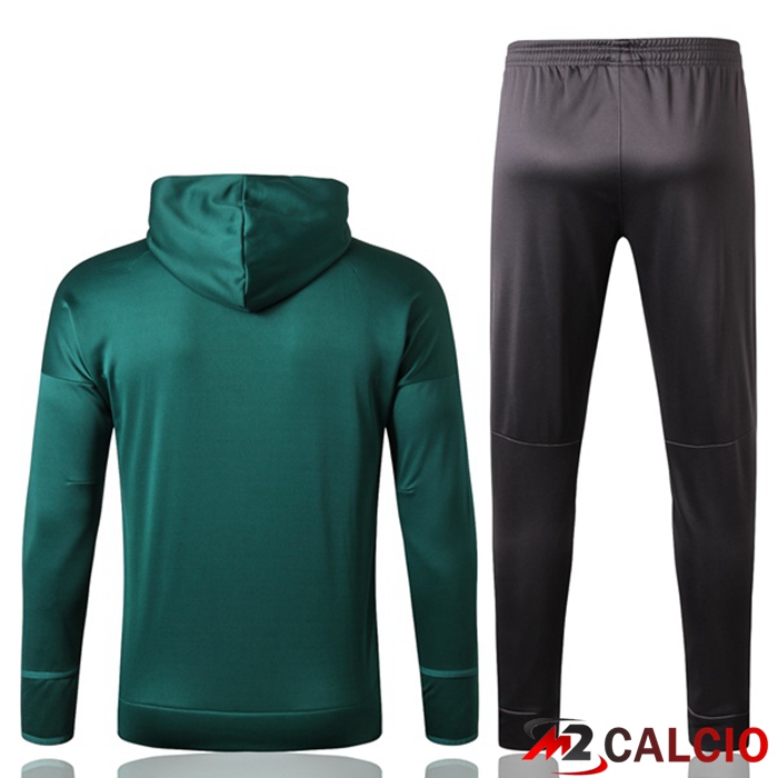 Insieme Giacca Con Cappuccio Tuta Messico Verde 2022/2023