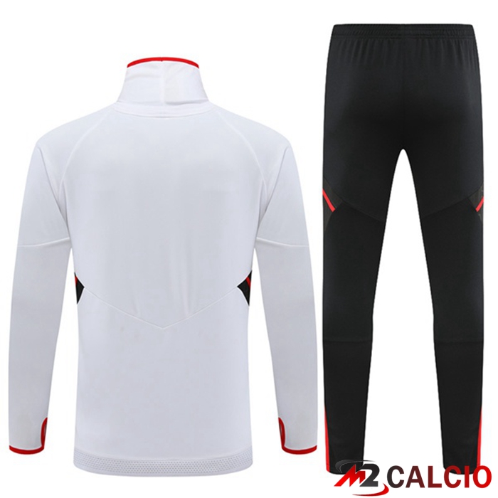 Tuta Calcio Bayern Monaco Collo Alto Bianco 2022/2023