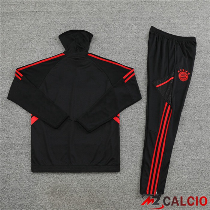 Tuta Calcio Bayern Monaco Collo Alto Nero 2022/2023