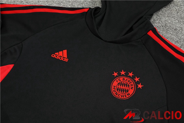Tuta Calcio Bayern Monaco Collo Alto Nero 2022/2023