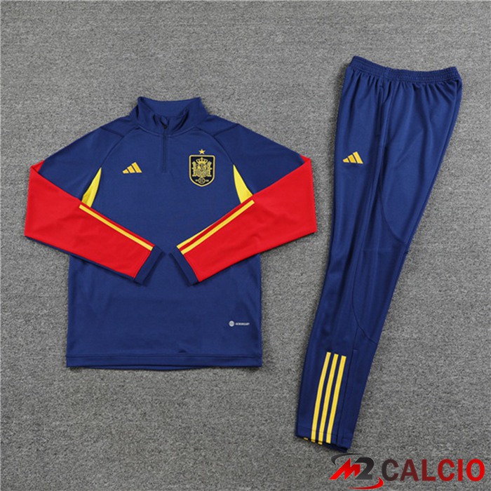 Tuta Calcio Spagna Blu Royal 2022/2023