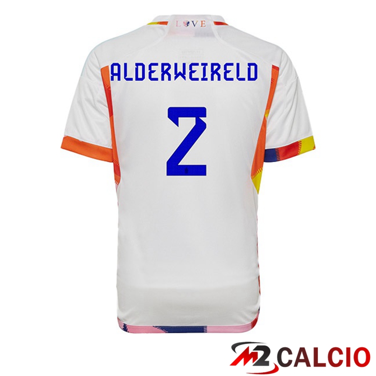 Maglie Calcio Personalizzate,Tute Calcio Squadre,Maglia Nazionale Italiana Calcio | Maglie Calcio Belgio (ALDERWEIRELD 2) Seconda Bianco Coppa Del Mondo 2022 Maglie Calcio Personalizzate,Tute Calcio Squadre,Maglia Nazionale Italiana Calcio | Maglie Calcio Belgio (ALDERWEIRELD 2) Seconda Bianco Coppa Del Mondo 2022