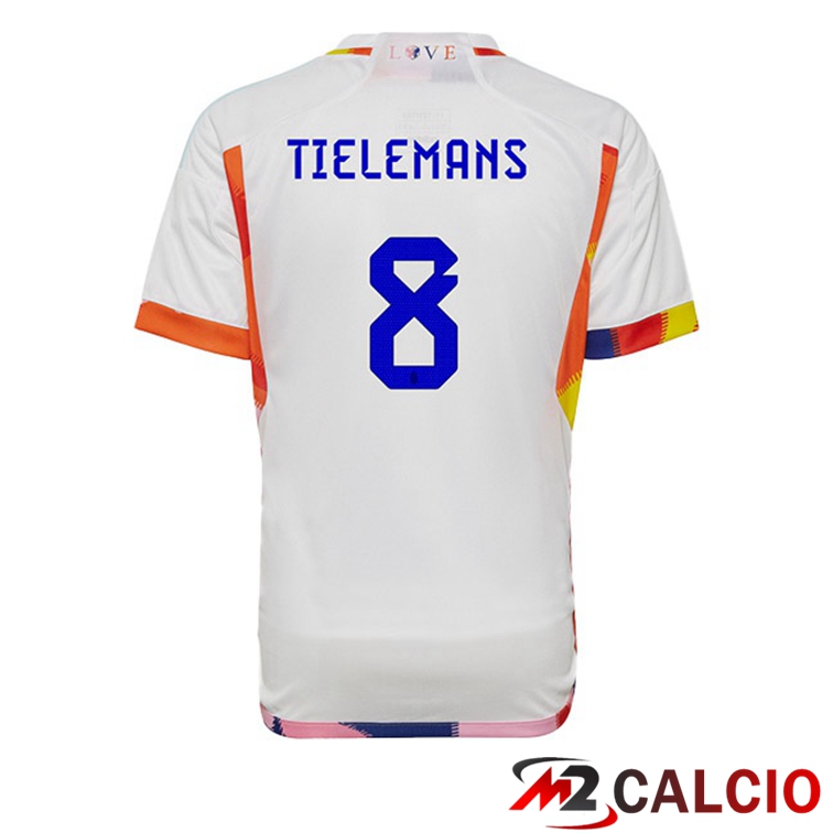 Maglie Calcio Personalizzate,Tute Calcio Squadre,Maglia Nazionale Italiana Calcio | Maglie Calcio Belgio (TIELEMANS 8) Seconda Bianco Coppa Del Mondo 2022 Maglie Calcio Personalizzate,Tute Calcio Squadre,Maglia Nazionale Italiana Calcio | Maglie Calcio Belgio (TIELEMANS 8) Seconda Bianco Coppa Del Mondo 2022