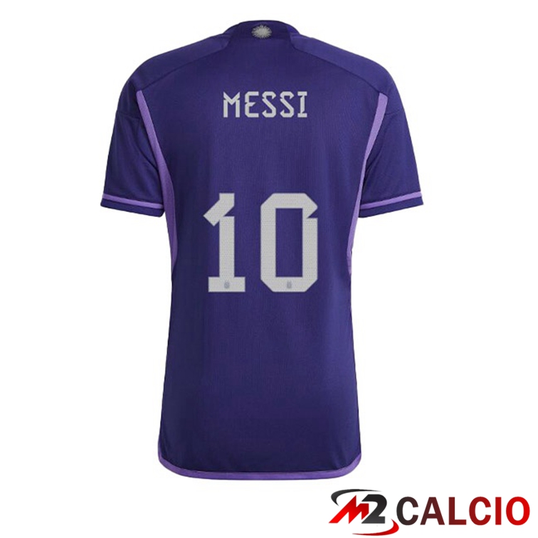 Maglie Calcio Personalizzate,Tute Calcio Squadre,Maglia Nazionale Italiana Calcio | Maglie Calcio Argentina (MESSI 10) Seconda Porpora Coppa Del Mondo 2022
