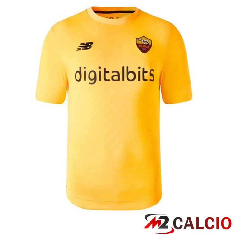 Maglie Calcio Personalizzate,Tute Calcio Squadre,Maglia Nazionale Italiana Calcio | Maglie Calcio AS Roma Portiere Arancione 2022/2023