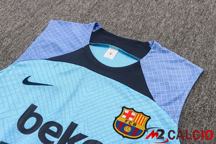 Canotta Calcio FC Barcellona + Shorts Blu 2022/2023