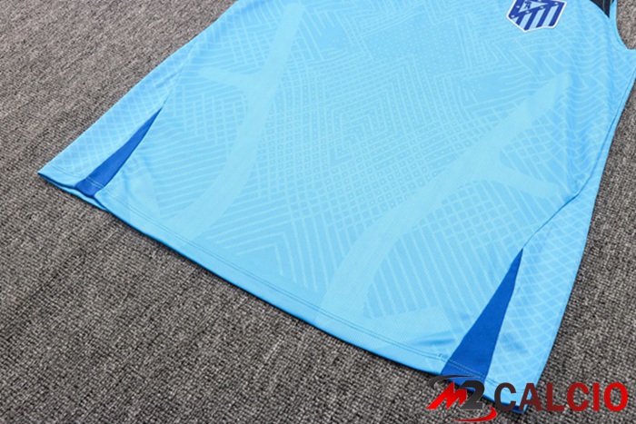 Canotta Calcio Atletico Madrid + Shorts Blu 2022/2023
