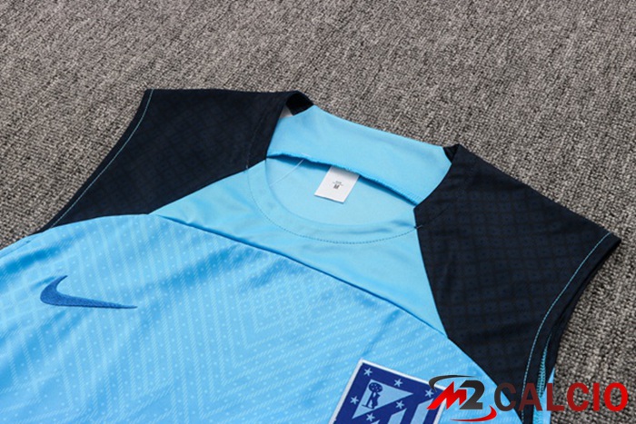 Canotta Calcio Atletico Madrid + Shorts Blu 2022/2023
