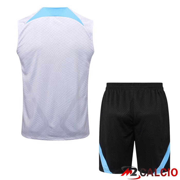 Canotta Calcio Inter Milan + Shorts Bianco 2022/2023