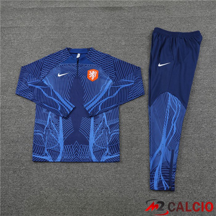 Tuta Calcio Paesi Bassi Blu Royal 2022/2023