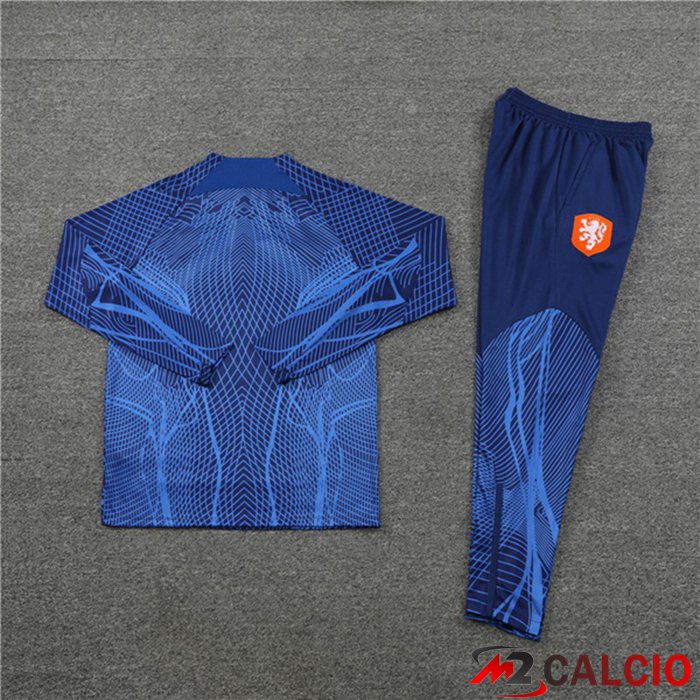 Tuta Calcio Paesi Bassi Blu Royal 2022/2023