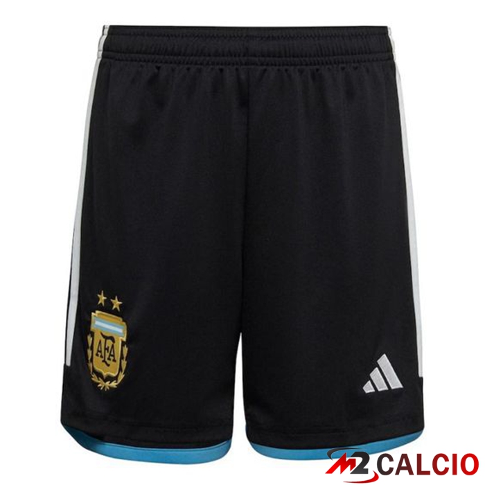 Insieme Maglie Calcio Argentina Prima (Pantaloncini + Calzini) Coppa Del Mondo 2022