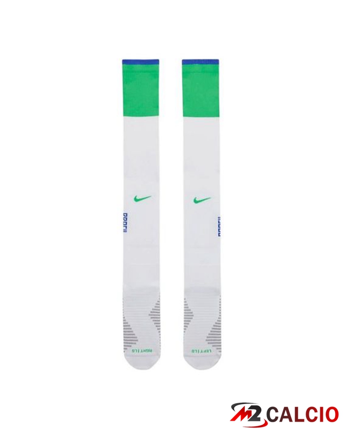 Insieme Maglie Calcio Brasile Prima (Pantaloncini + Calzini) Coppa Del Mondo 2022