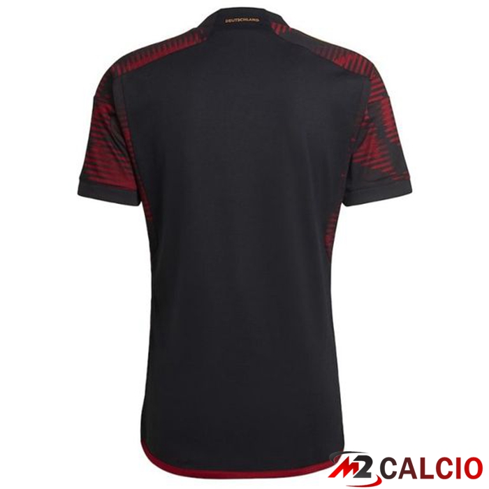 Insieme Maglie Calcio Germania Seconda (Pantaloncini + Calzini) Coppa Del Mondo 2022