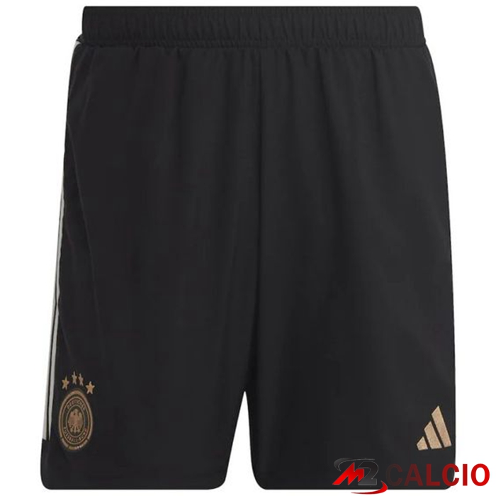 Insieme Maglie Calcio Germania Seconda (Pantaloncini + Calzini) Coppa Del Mondo 2022